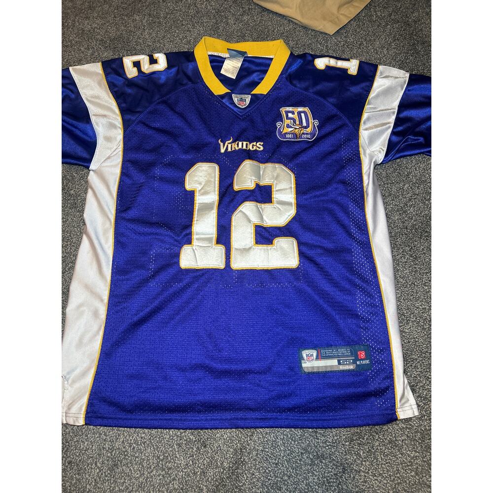 50th anniversary Minnesota Vikings jersey Percy Harvin xl